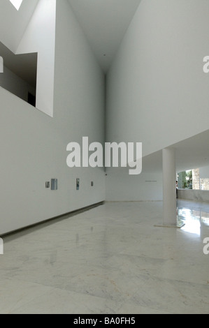 Centro Gallego de Arte Contemporaneo (CGAC) in Santiago De Compostela, Spanien. Von Alvaro Siza Vieira entworfen Stockfoto