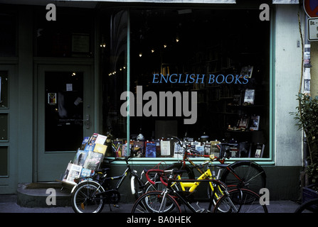 Englische Buchhandlung in Heidelberg Deutschland März 2009 Stockfoto