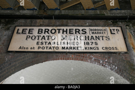 Londoner Borough Market Stockfoto