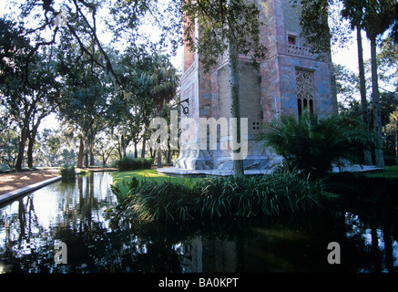 Der Gesang-Turm im Bok Tower Gardens in Lake Wales, Florida Stockfoto