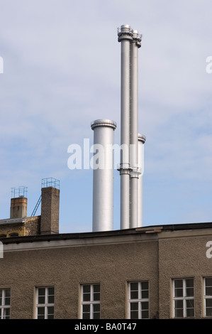 thermisches Kraftwerk Kreuzberg Bezirk berlin Stockfoto