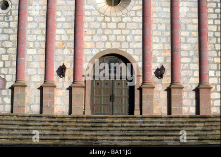 Santa Barbara Mission Eingang Stockfoto