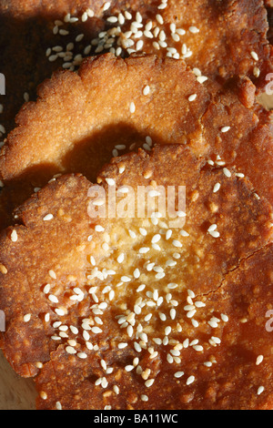 Ariselu ist eine Süd-indische Süßspeise aus Andhra, speziell präparierten aus Reismehl und Jagrezucker Sankranti Festival Stockfoto