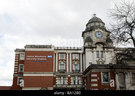 Central Manchester University Hospitals NHS Gebäude in Manchester UK Stockfoto