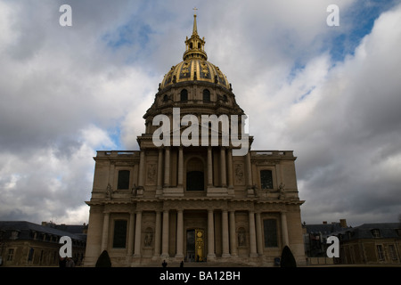 Les Invalides Hardouin-Mansart Kapelle Kuppel Stockfoto