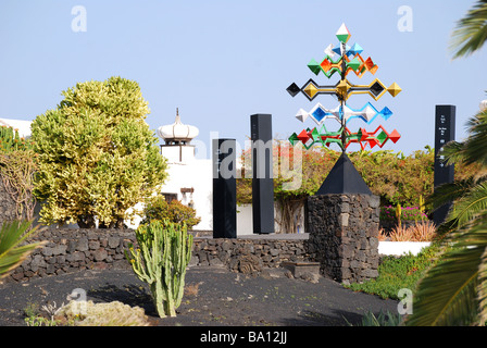 Fundacion Cesar Manrique, Taro de Tahiche, Lanzarote, Kanarische Inseln, Spanien Stockfoto