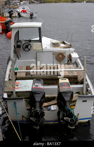 Neufundland The Rock Boote, Angeln, Jagd Neufundländer Wasser Buchten schöne malerische natürliche Küste Stockfoto