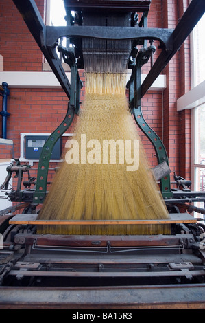 Webstuhl "Masson Mills", "Matlock Bath", Derbyshire, England, "Great Britain", "Großbritannien" Stockfoto