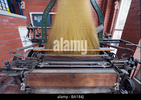 Webstuhl "Masson Mills", "Matlock Bath", Derbyshire, England, "Great Britain", "Großbritannien" Stockfoto