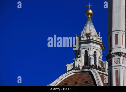 Detail, Dome, il Duomo di Firenze, Florenz Kathedrale Stockfoto