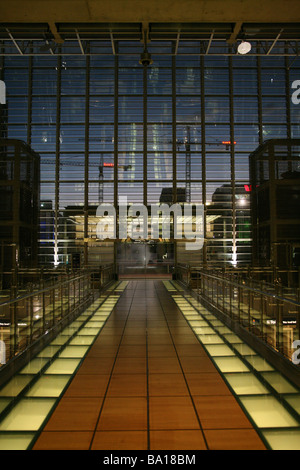 Britomart Station in der Morgendämmerung Auckland Neuseeland Stockfoto