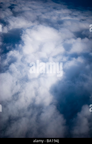 Über Wolken Stockfoto