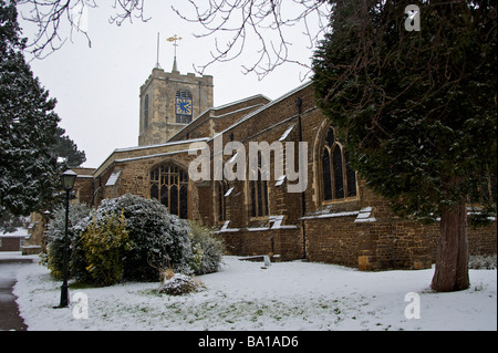 Str. Andrews Kirche Biggleswade, England Stockfoto