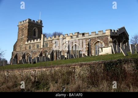 Kirche von St Mary the Virgin in Potton, England Stockfoto