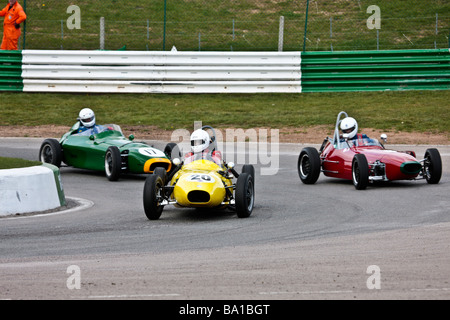 750 Motor Club historische Formel Junior Meisterschaftsrennen Stockfoto