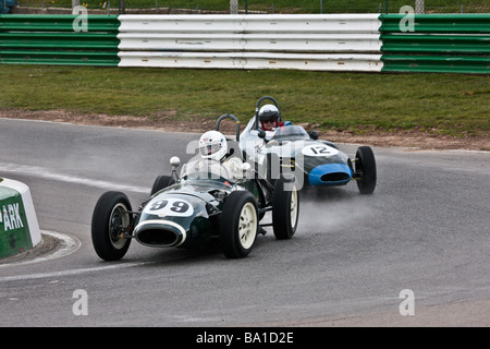 750 Motor Club historische Formel Junior Meisterschaftsrennen Stockfoto