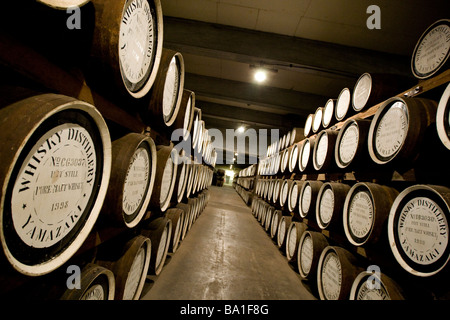 Suntory Yamazaki Destillerie, Yamazaki, Japan, Freitag, 3. April 2009 Stockfoto