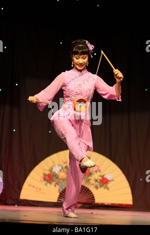 chinesische Akrobat, Chinesisch durchführen, tradition Stockfoto