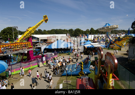 Luftaufnahme des Dutchess County Fair in Rhinebeck, New York Stockfoto