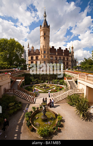 Schweriner Schloss Deutschland Stockfoto