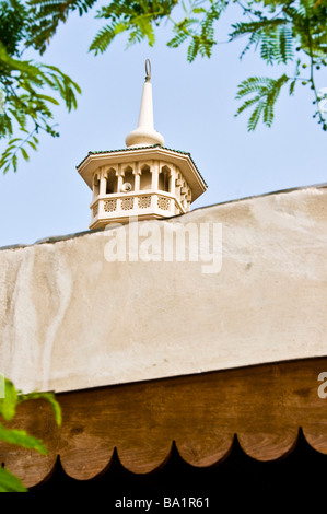 Ali Bin Abi Taleb Moschee im historischen Bastakia Viertel Dubai Stockfoto