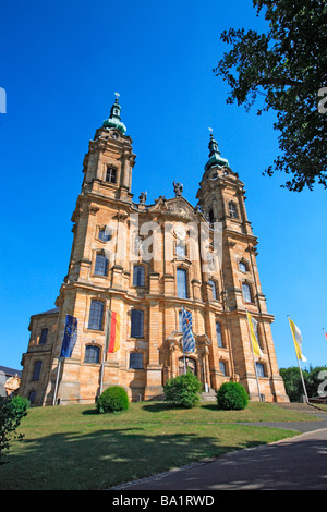 Pilgrimchurch von vierzehnheiligen bei Bad Staffelstein oberfraenkischen Bayern Deutschland Stockfoto