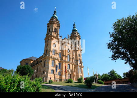 Pilgrimchurch von vierzehnheiligen bei Bad Staffelstein oberfraenkischen Bayern Deutschland Stockfoto