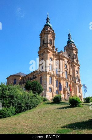 Pilgrimchurch von vierzehnheiligen bei Bad Staffelstein oberfraenkischen Bayern Deutschland Stockfoto