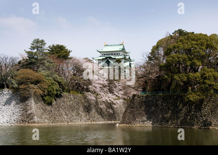 Burg von Nagoya in Japan, Präfektur Aichi Stockfoto