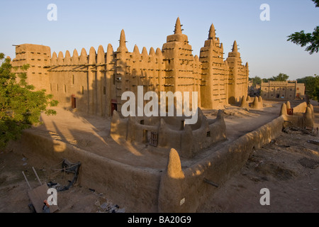 Große Moschee in Djenné Mali Stockfoto