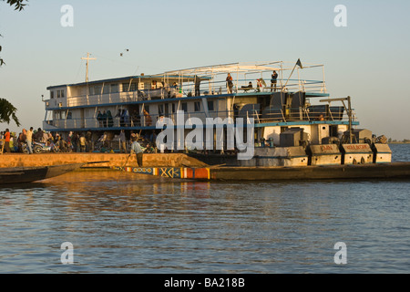 Comanav Boot nach Timbuktu am Niger in Mali Stockfoto