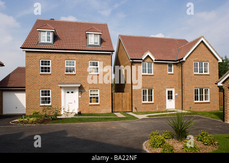 Modernes Einfamilienhaus Berkshire England Stockfoto