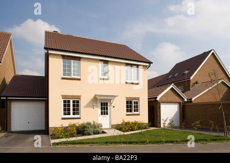 Modernes Einfamilienhaus Berkshire England Stockfoto