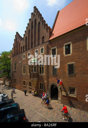 Älteste Schule in Krakau Polen Collegium Maius Museum der Jagiellonen-Universität-Innenhof alte Stadt Bezirk UNESCO Stockfoto