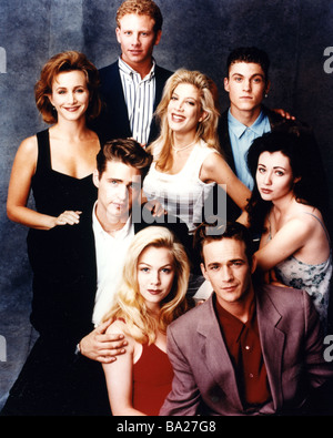 BEVERLY HILLS 90210 - US-Serien 1990-2000 Stockfoto