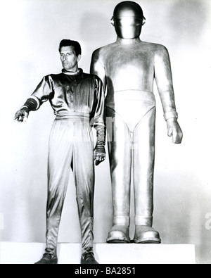 DER Tag der Erde stand noch 1951 TCF-Film mit Michael Rennie Stockfoto