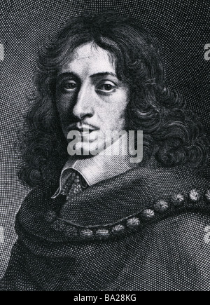 JOHN EVELYN englische Tagebuchschreiber und Schriftsteller 1620-1706 Stockfoto