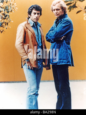 STARSKY und HUTCH 1970er Jahren US-Serien mit Paul Michael Glaser auf der linken Seite und David Soul Stockfoto