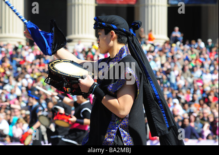 Washington DC The National Cherry Blossom Festival und Parade am Constitution Avenue Stockfoto