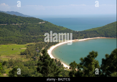 Aussätziger Kolonie Dorf nördlich von Da Nang entlang der South China Sea-Vietnam Stockfoto