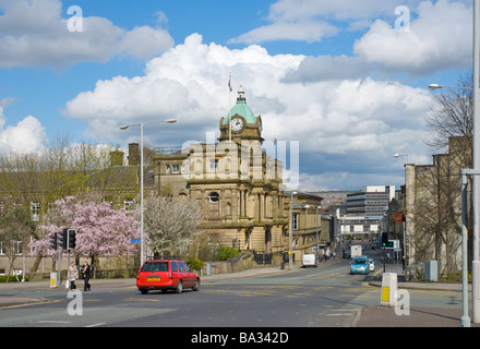 Das Rathaus am Manchester Road, Burnley, Lancashire, England UK Stockfoto