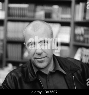 Tasmanischen Autor und 2014 Man Booker-Preisträger Richard Flanagan Festival Hay Hay-on-Wye Wales UK KATHY DEWITT Stockfoto