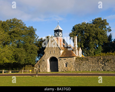 Beaulieu Estate alte Gate House New Forest Hampshire England UK Stockfoto