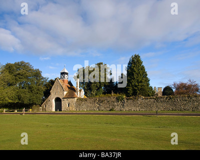 Beaulieu Estate alte Gate House New Forest Hampshire England UK Stockfoto