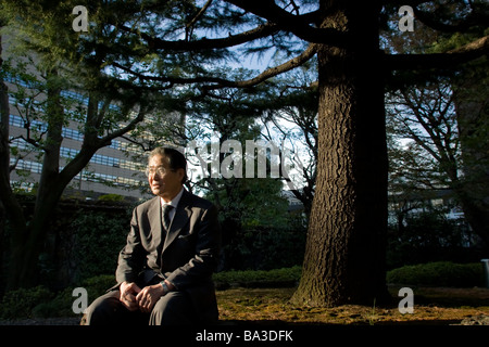 Alberto Fujimori, ehemaliger Präsident der Republik Peru in Tokio Stockfoto