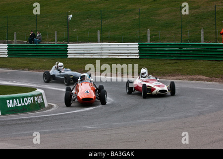 750 Motor Club historische Formel Junior Meisterschaftsrennen Stockfoto