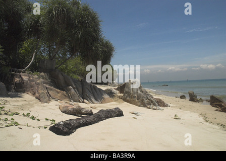 Turi Beach, Noysa, Batam, Indonesien. Stockfoto