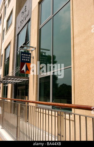 Anglo Irish Bank im Atrium in Waterford Stockfoto