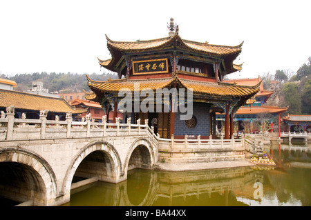 China Yunnan Provinz Kunming Yuantong Tempel Stockfoto