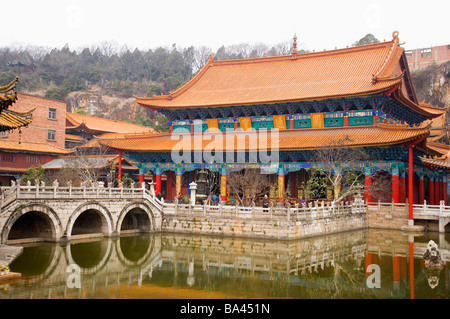 China Yunnan Provinz Kunming Yuantong Tempel Stockfoto